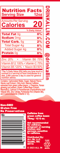 ALL IN Apple Energy Drink 12-Pack